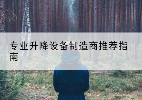 仁寿电动剪叉升降平台厂家-专业升降设备制造商推荐指南